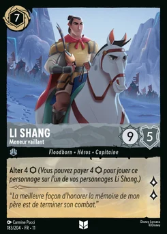 Li Shang - Meneur vaillant 183/204 Givresort