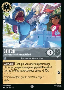 Stitch - Au niveau de méchanceté élevé 185/204 Givresort
