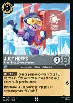 Judy Hopps - Patrouille aux boules de neige 194/204 Givresort