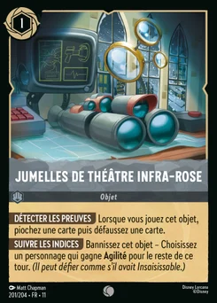 Jumelles de théâtre infra-rose 201/204 Givresort