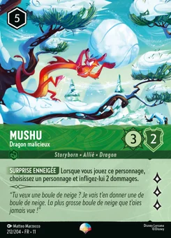 Mushu - Dragon malicieux 212/204 Givresort