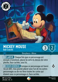 Mickey Mouse - Bob Cratchit 219/204 Givresort