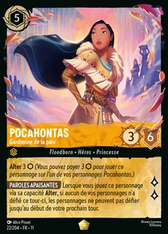 Pocahontas - Gardienne de la paix 22/204 Givresort