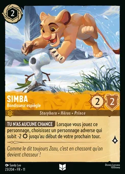 Simba - Bondisseur espiègle 23/204 Givresort