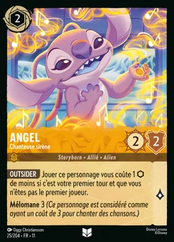 Angel - Chanteuse sirène 25/204 Givresort