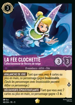 La Fée Clochette - Collectionneuse de flocons de neige 48/204 Givresort