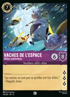 Vaches de l'espace - Alliées inattendues 54/204 Givresort