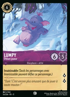Lumpy - Éfélant joueur 56/204 Givresort