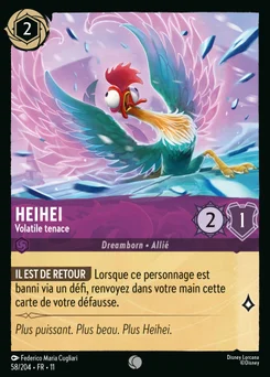 Heihei - Volatile tenace 58/204 Givresort