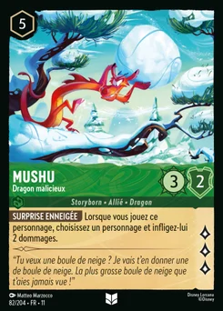 Mushu - Dragon malicieux 82/204 Givresort