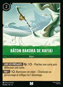 Bâton bakora de Rafiki 99/204 Givresort