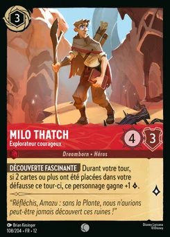 Milo Thatch - Explorateur courageux 108/204 Contrées Inconnues