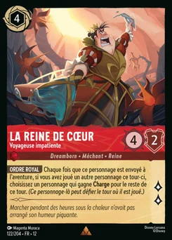 La Reine de Cœur - Voyageuse impatiente 122/204 Contrées Inconnues