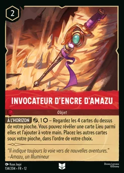 Invocateur d'Encre d'Amazu 134/204 Contrées Inconnues