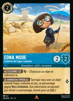 Edna Mode - Créatrice de Super-costume 149/204 Contrées Inconnues