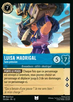 Luisa Madrigal - Sans pression 151/204 Contrées Inconnues