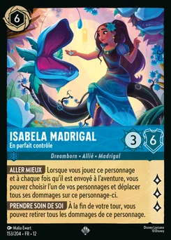 Isabela Madrigal - En parfait contrôle 153/204 Contrées Inconnues