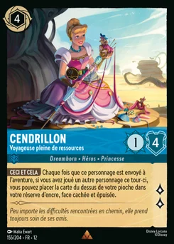 Cendrillon - Voyageuse pleine de ressources 155/204 Contrées Inconnues
