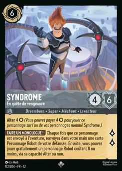 Syndrome - En quête de vengeance 172/204 Contrées Inconnues