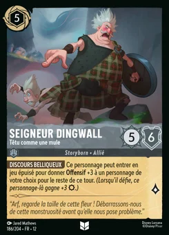 Seigneur Dingwall - Têtu comme une mule 186/204 Contrées Inconnues