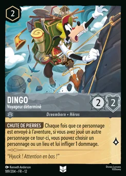 Dingo - Voyageur déterminé 189/204 Contrées Inconnues