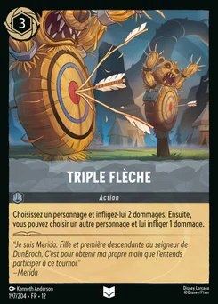 Triple flèche 197/204 Contrées Inconnues