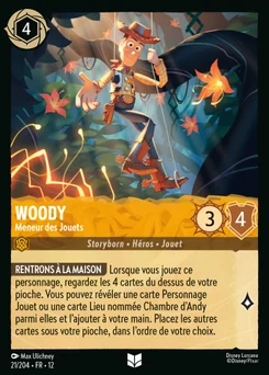 Woody - Meneur des Jouets 21/204 Contrées Inconnues
