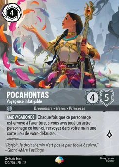 Pocahontas - Voyageuse infatigable 220/204 Contrées Inconnues