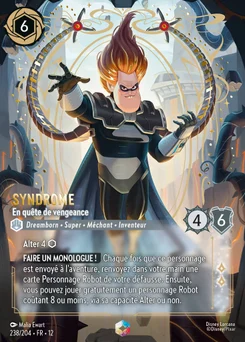 Syndrome - En quête de vengeance 238/204 Contrées Inconnues