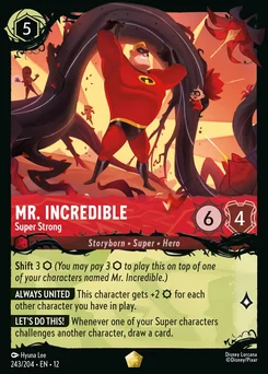 Mr. Incredible - Super Strong 243/204 Contrées Inconnues