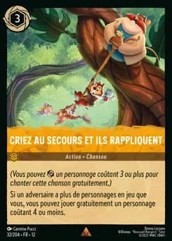 Criez au secours et ils rappliquent 32/204 Contrées Inconnues