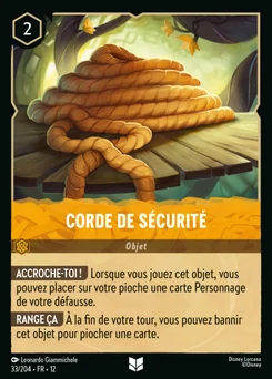 Corde de sécurité 33/204 Contrées Inconnues