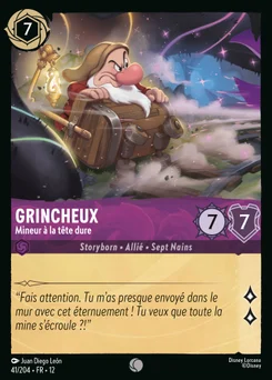 Grincheux - Mineur à la tête dure 41/204 Contrées Inconnues