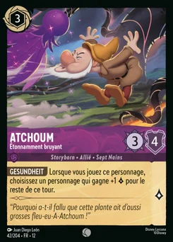 Atchoum - Étonnamment bruyant 42/204 Contrées Inconnues