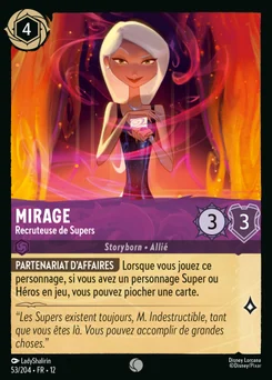 Mirage - Recruteuse de Supers 53/204 Contrées Inconnues