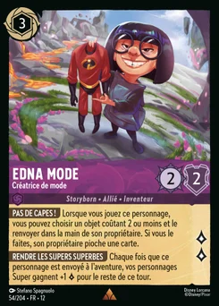 Edna Mode - Créatrice de mode 54/204 Contrées Inconnues