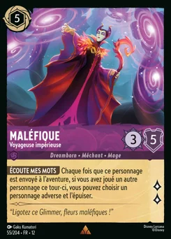 Maléfique - Voyageuse impérieuse 55/204 Contrées Inconnues
