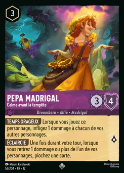 Pepa Madrigal - Calme avant la tempête 56/204 Contrées Inconnues