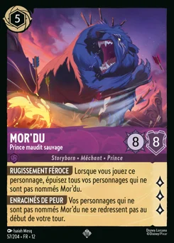 Mor'du - Prince maudit sauvage 57/204 Contrées Inconnues