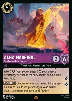 Alma Madrigal - Gardienne de la flamme 58/204 Contrées Inconnues