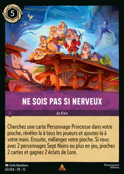 Ne sois pas si nerveux 65/204 Contrées Inconnues