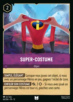 Super-costume 66/204 Contrées Inconnues