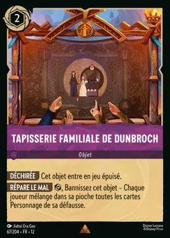 Tapisserie familiale de DunBroch 67/204 Contrées Inconnues