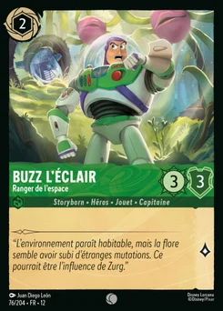 Buzz l'Éclair - Ranger de l'espace 76/204 Contrées Inconnues