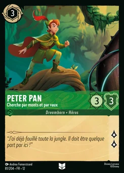 Peter Pan - Cherche par monts et par vaux 81/204 Contrées Inconnues