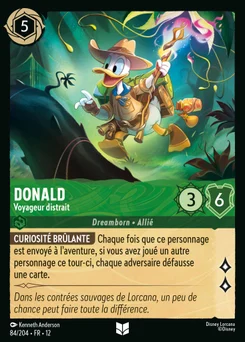 Donald - Voyageur distrait 84/204 Contrées Inconnues