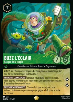 Buzz l'Éclair - Ranger de la jungle 91/204 Contrées Inconnues