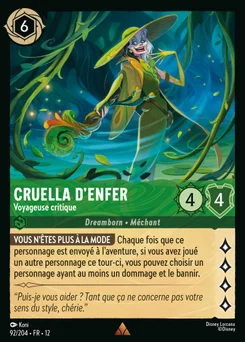 Cruella d'Enfer - Voyageuse critique 92/204 Contrées Inconnues