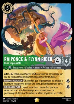 Raiponce & Flynn Rider - Paire improbable 100/207 Invasion Epineuse!