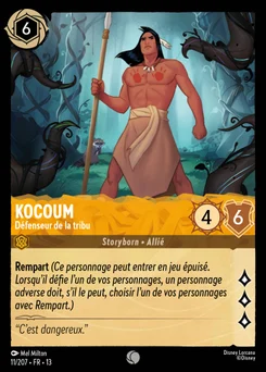 Kocoum - Défenseur de la tribu 11/207 Invasion Epineuse!
